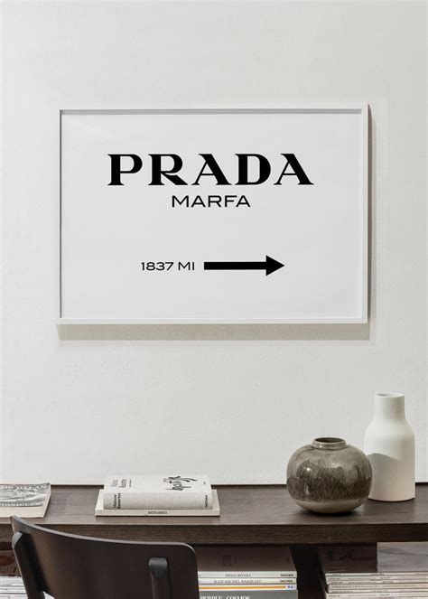 Artesta Framed art print Prada Marfa (30x40 cm) 